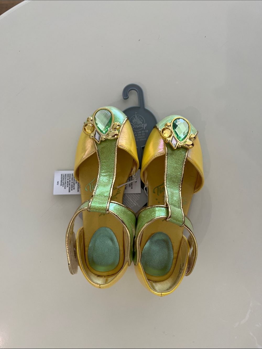Girls T-Strap Sandals Princess Tiana